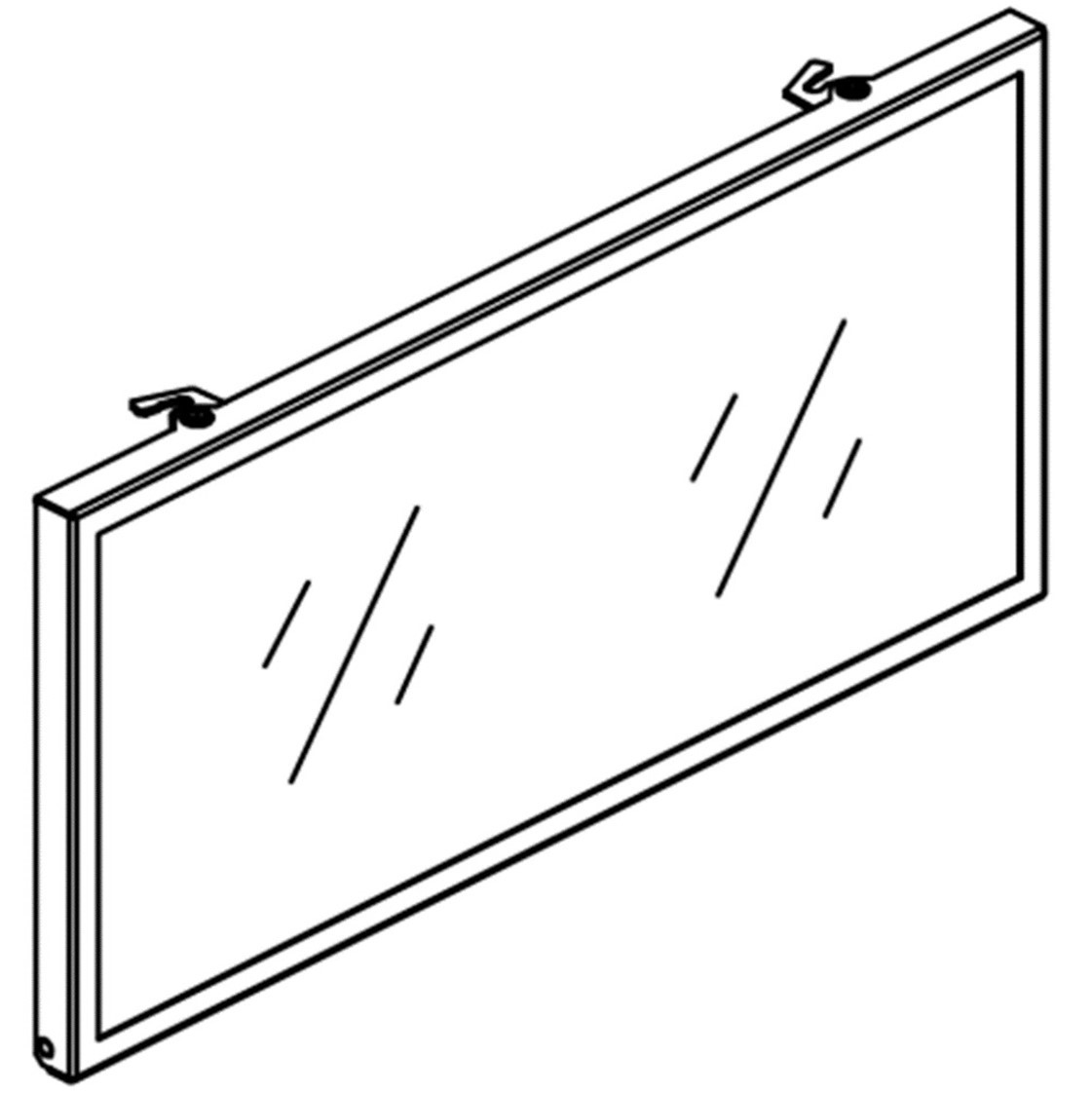 Panache 8040 Glass door Assy