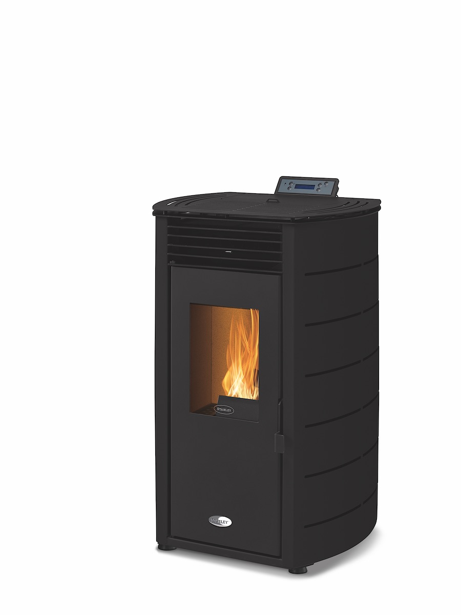 K100 SOLIS CURVE STOVE BLACK