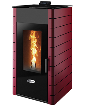 K1700+ SOLIS BOILER STOVE CLARET