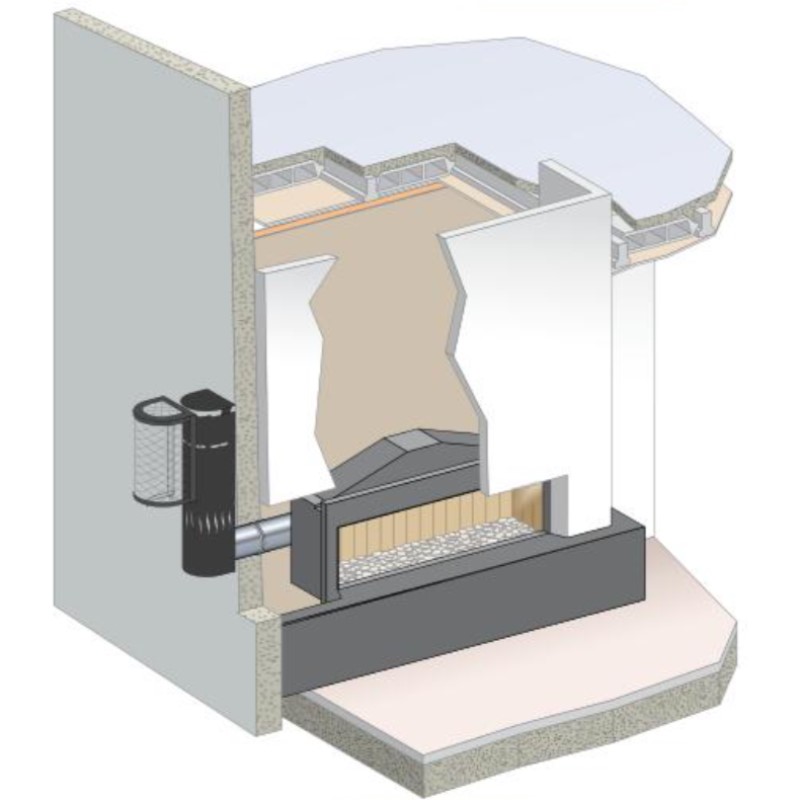 Gas Snorkel Terminal (Through Wall)