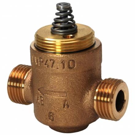 15mm 2-Port valve suitable for compression fittings